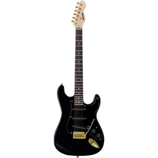 SELDER Electric Guitar Stratocaster Type Sakura Musical Instruments Original STG-18/BK