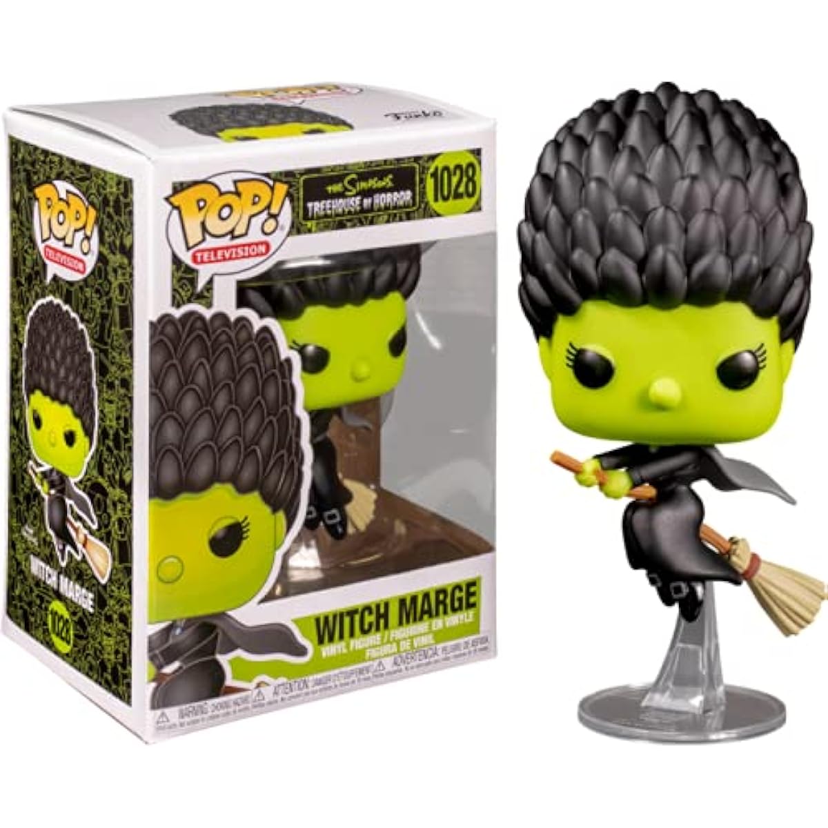 POP The Simpsons Treehouse of Horror - Witch Marge Funko Vinyl Figure (Includes Compatible Box Protector Case)