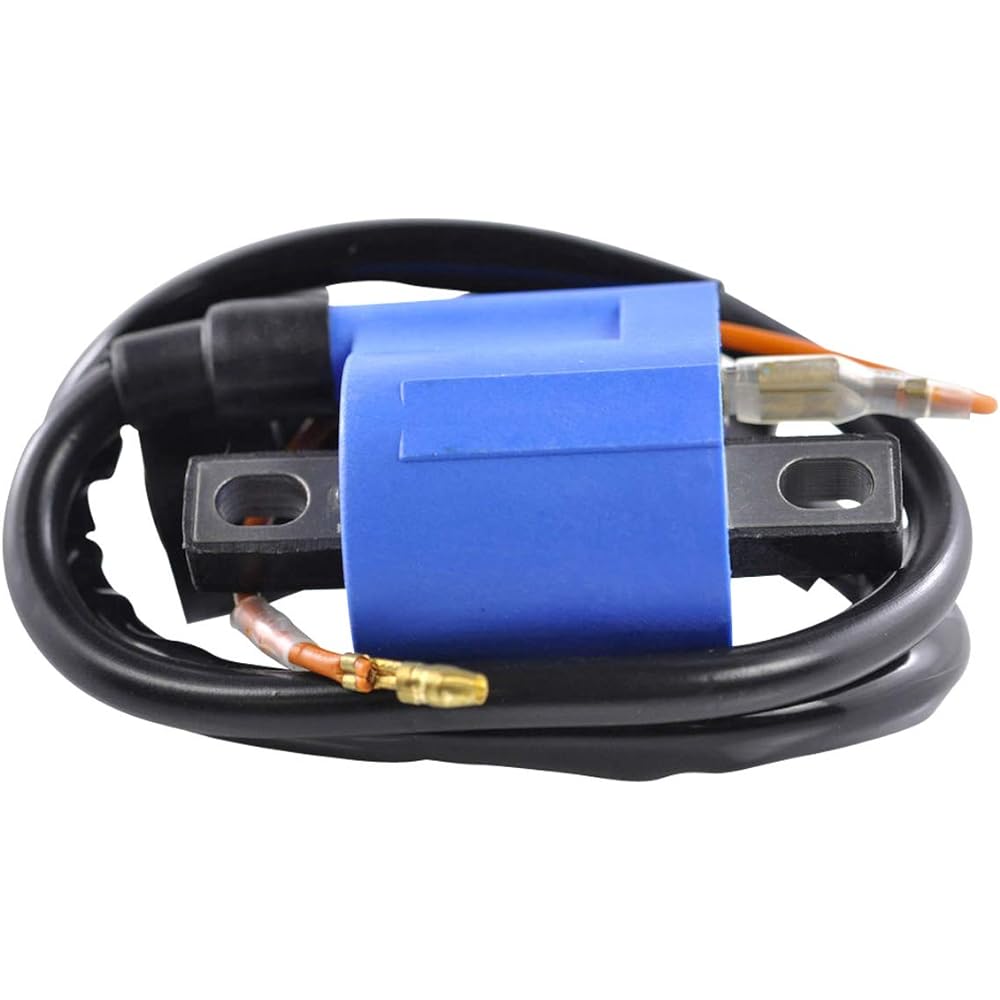 External Ignition Coil for Suzuki LTF 250 Quad Runner 1995 1996 1997 1998 LTF250 OEM Replacement # 33410-01X50