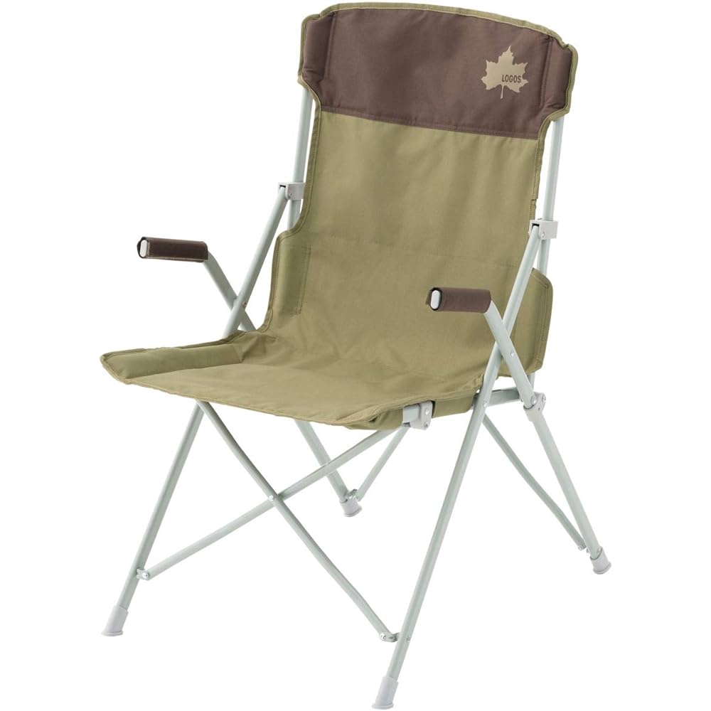 LOGOS LOGOS Life Dining Chair with Pocket Polyester (Brown) 73173069