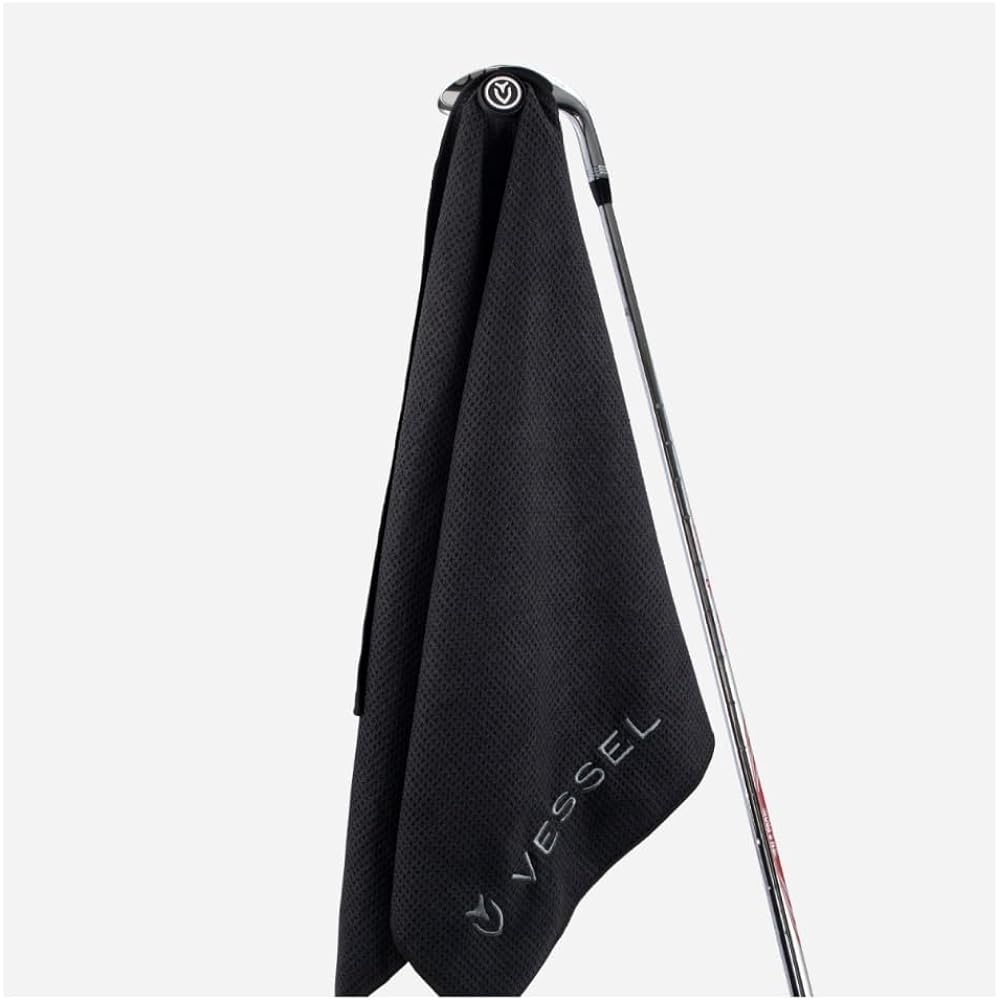 [Bezel] Sports Towel Magnet Golf Towel Gray Approx. 50 x 100cm