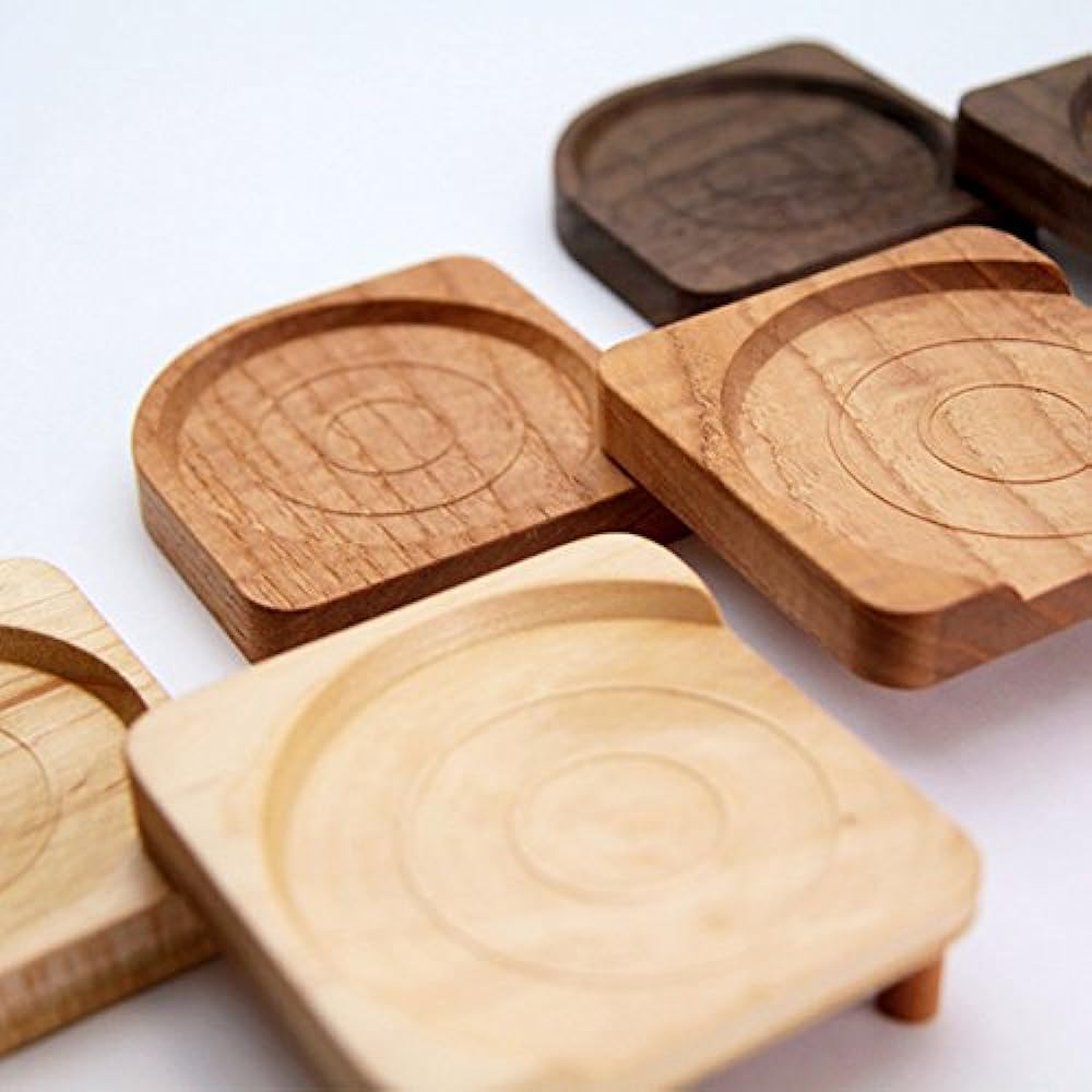 [Mt. Fuji Glass_Premium Gift Box] Mt. Fuji on the bottom shines Mt. Fuji rocks glass/with wooden coaster