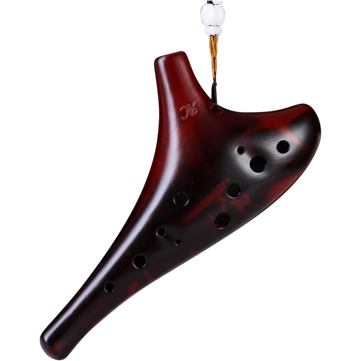 12 Hole Ocarina Musical Instrument Alto C Key Ceramic Ocarina Adult Professional Performance Instrument Ocarina Musical Instrument (3)