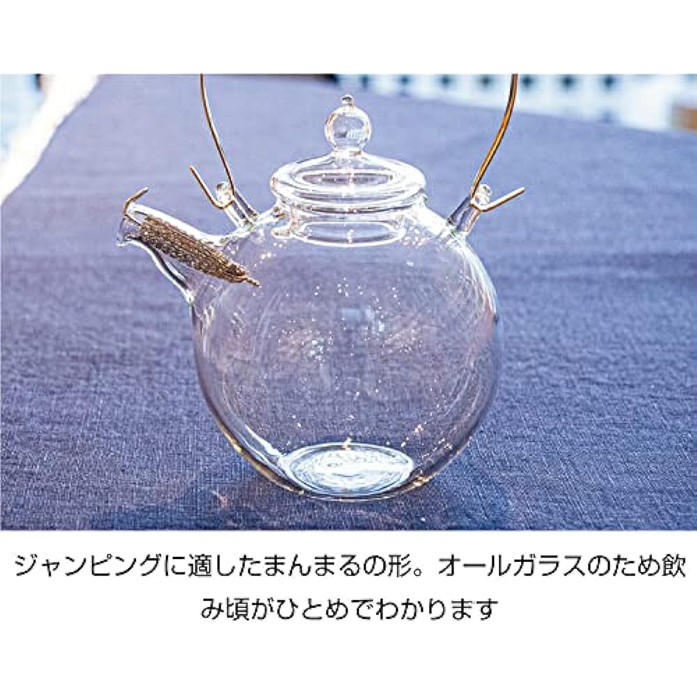 Glass Studio Craft-U (Craft U) Round Pot 0.5L [Made in Japan]