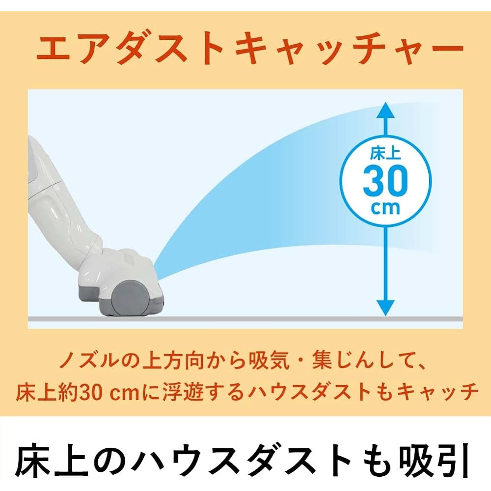 Panasonic Paper Pack Vacuum Cleaner Air Dust Catcher Lightweight 2.9kg Beige MC-PJ21A-C