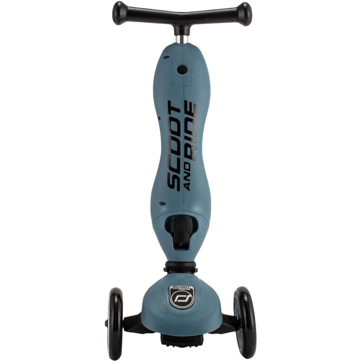 [Scoot & Ride] Scoot&Ride Kids Scooter Highway Kick 1 Kickboard Tricycle 2way 96271 Steel Highwaykick1 Steel [Parallel Import]
