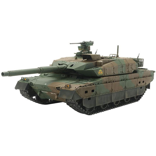Tamiya 1/35 RC Tank Series Ground Self-Defense Force Type 10 Tank Assembly Kit with dedicated radio 48215
