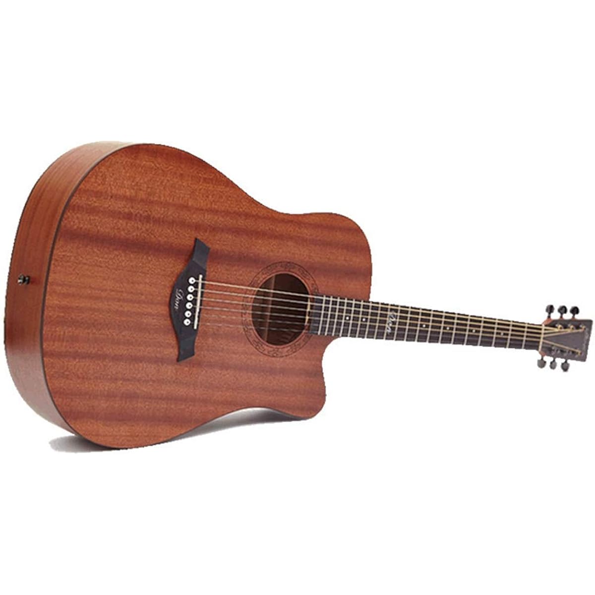 Acoustic Guitar 41 Inch Folk Guitar Full Sand Billy Single Matte Rosewood Fretboard Classic Guitar (Color : Natural, Size : 41 inches)