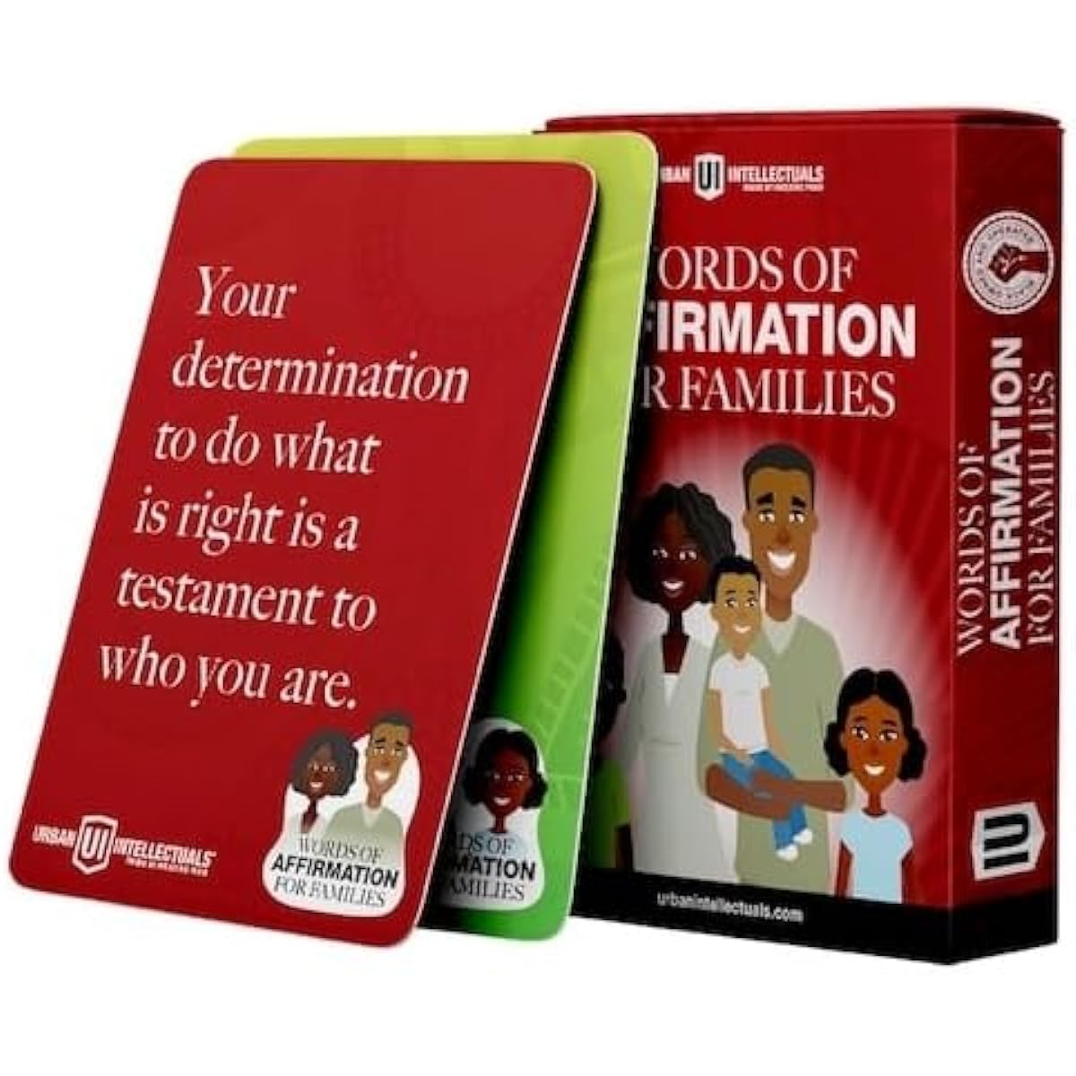 Family Vows - African American Children and Adult Cards Boost Confidence, Increase Focus, and Strengthen Bonding with Your Kids