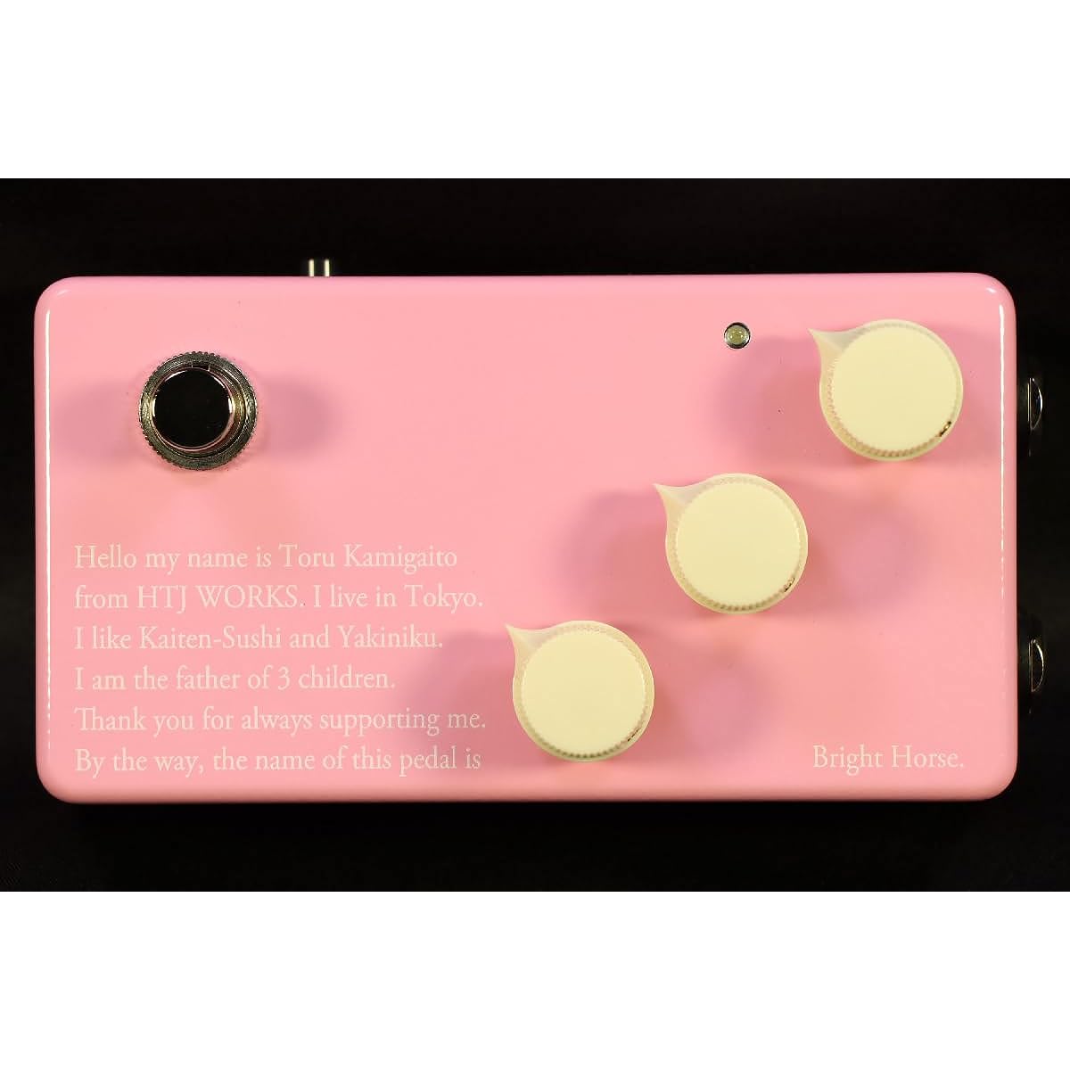 HTJ-WORKS / -Bright Horse- Over Drive Pink Color Overdrive Made in Japan Handmade