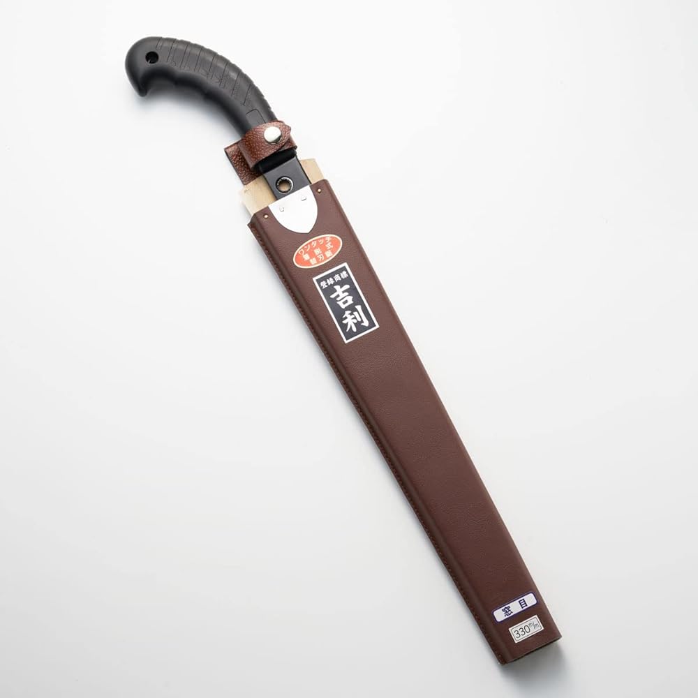 Aguri no Kura Geely One-touch replaceable blade saw Window grain 330mm Made in Japan Made in Sanjo, Niigata Prefecture Professional use Live wood pruning saw with sheath