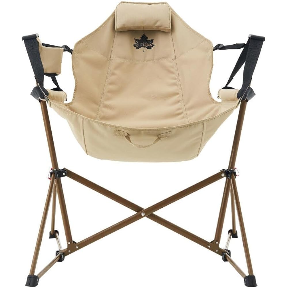 LOGOS Tradcanvas Swaying Hammock Chair Reclining Camping Chair Folding Load Capacity 130kg