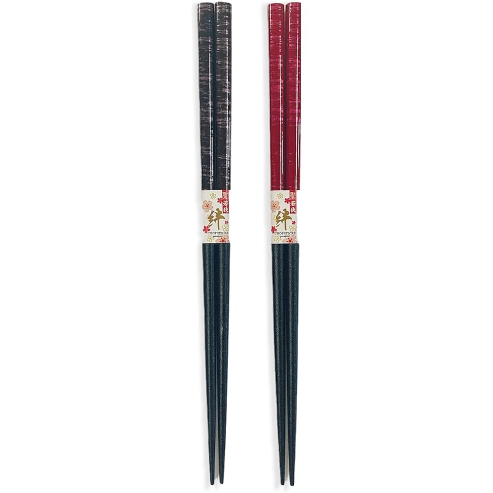 Couple chopsticks dyed dark brown red with design paulownia box and wrapping parents present gift father mother mother's day father's day respect for the aged day [12]