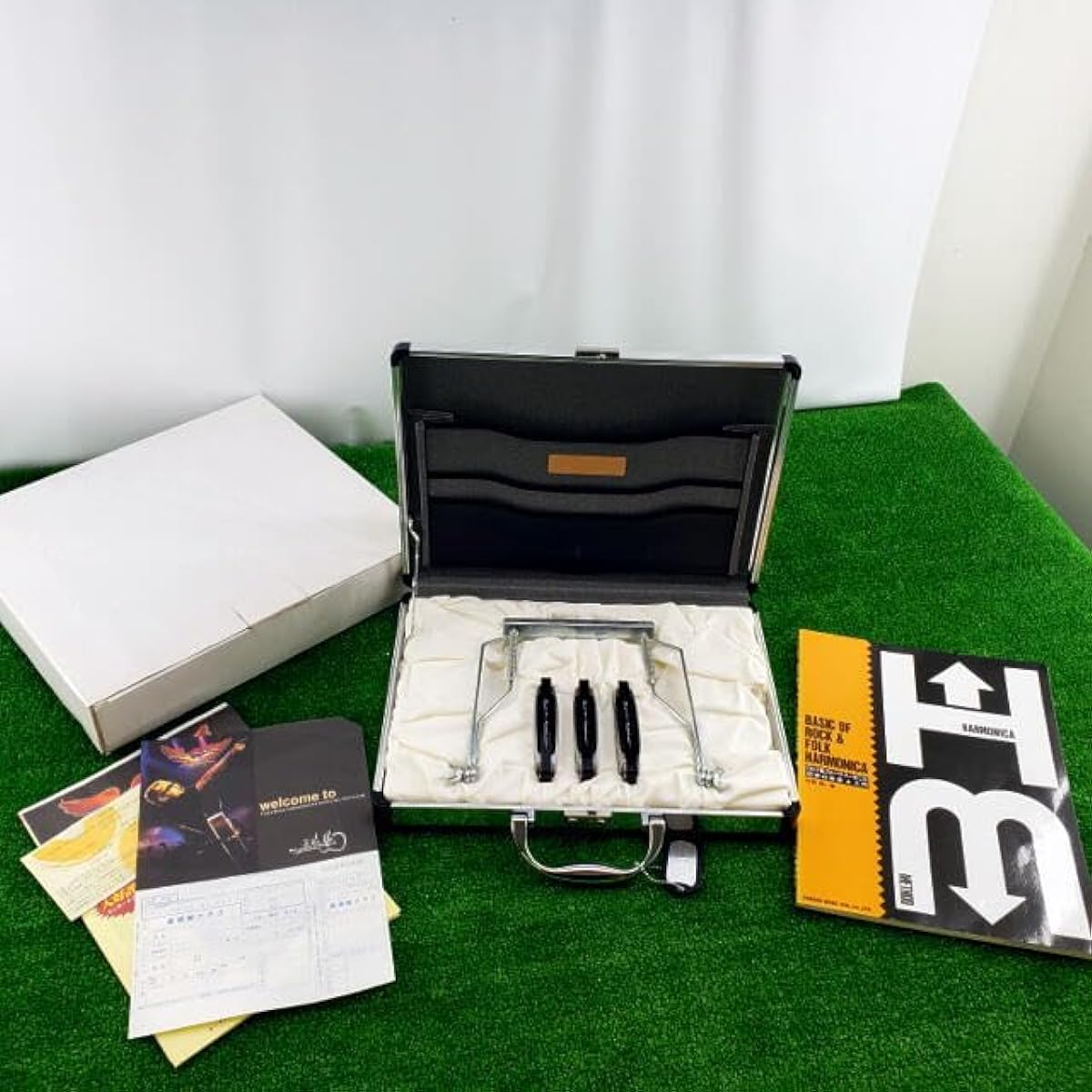Gifu City/Direct Pickup/Tsuyoshi Nagabuchi Live 2002 in ARENA Sora -SORA- Harmonica set, harmonica textbook, original cloth