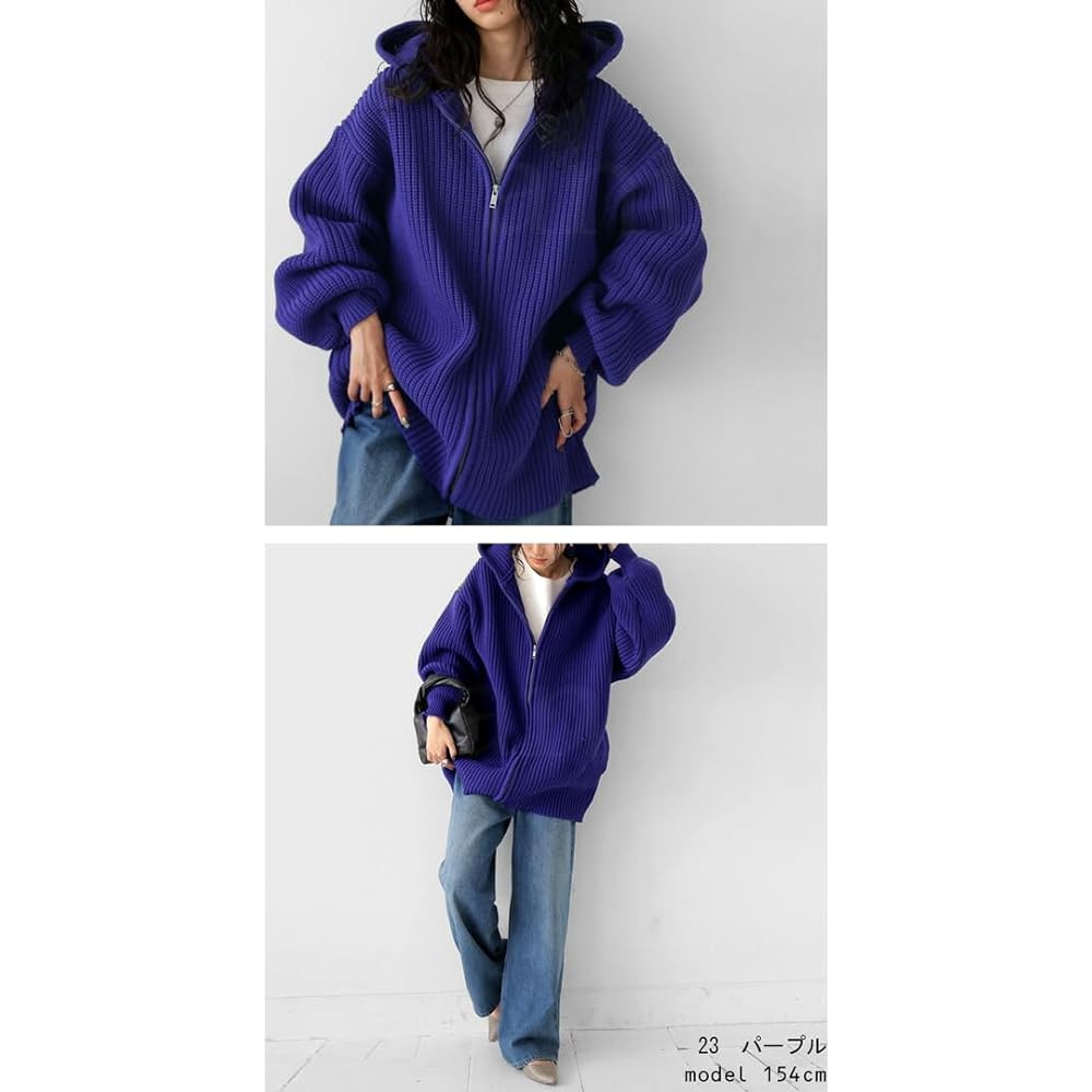 [antiqua] [Antica] Sponge Knit Parka Women's EZ-00003