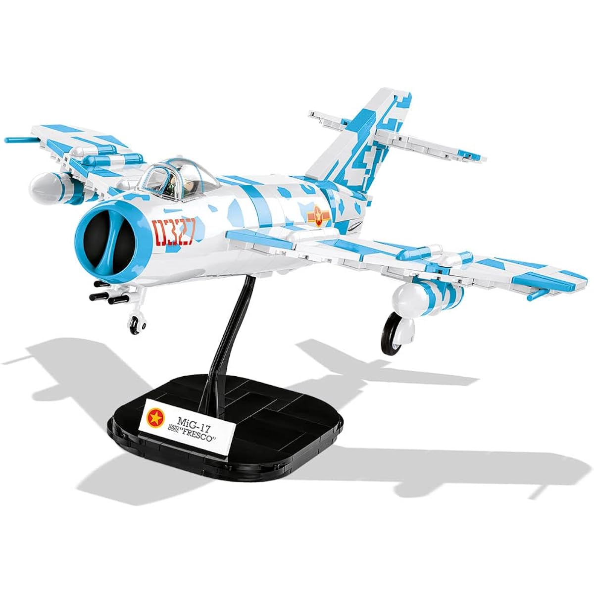 Cobi Vietnam War Collection #2424 MIG-17 Fresco (Democratic Republic of Vietnam) 1/32 scale