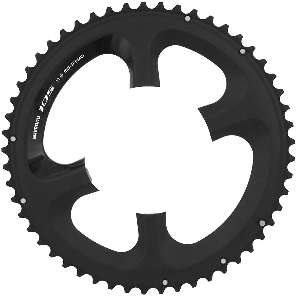 SHIMANO chainring with hook teeth 53T-MD (for 53-39T) Y1PH98