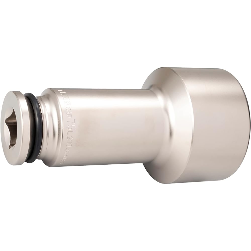 TONE Anchor bolt socket (12 squares) 8AD-75L200 Drive angle 25.4mm (1") Width across flats 75mm