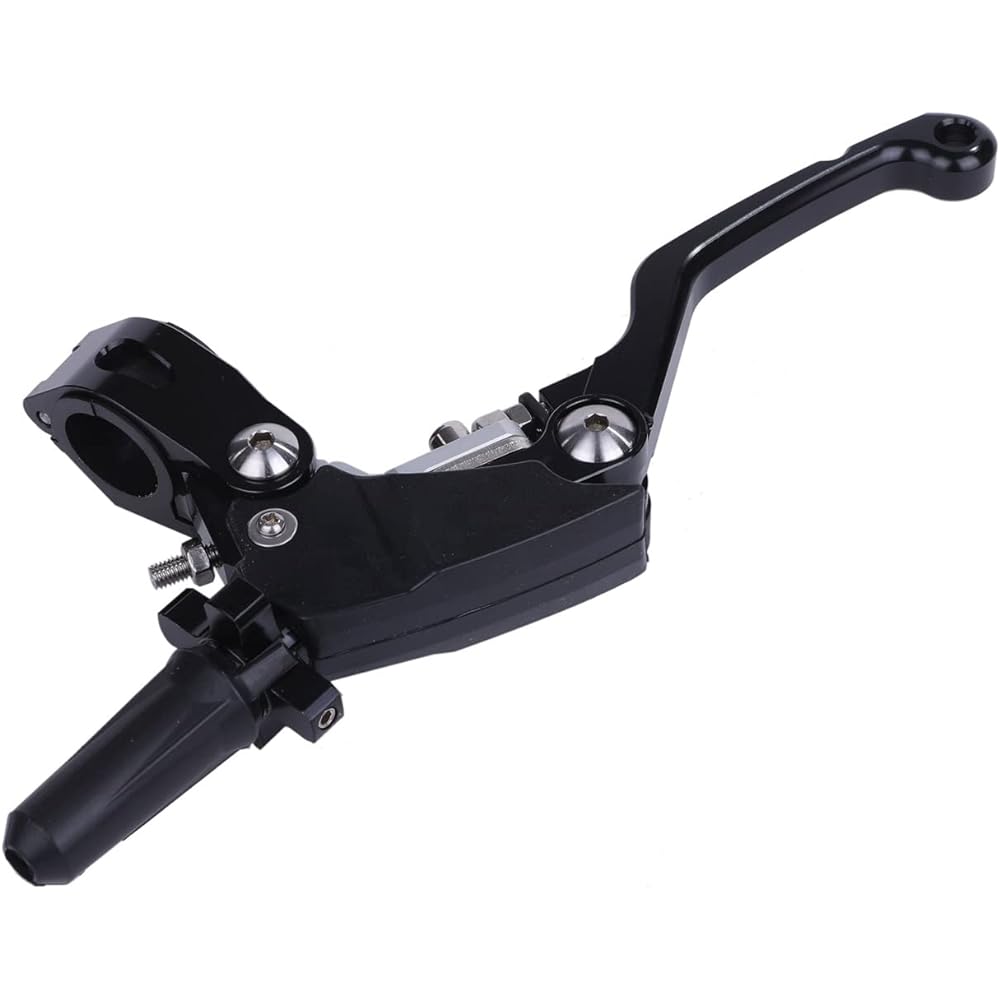 Ultralight Clutch Lever Pivot Perch YZ125 YZ250 XR250 SL230 WR250 Sero 250 CRF125 CRF150 CRF250L CRF250RALLY CRM250 etc. General Purpose External Product (Black)