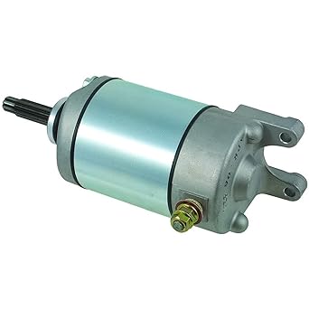 Starter Compatible Honda ATV TRX400EX FourTrax 12V CW 9 Spline Shaft 1999-2004 SM13495 SM13591 31200HN1000 SMU0214 410-54037 495752 31200-HN1-0 00 ME3 214 HA-115 49-5752