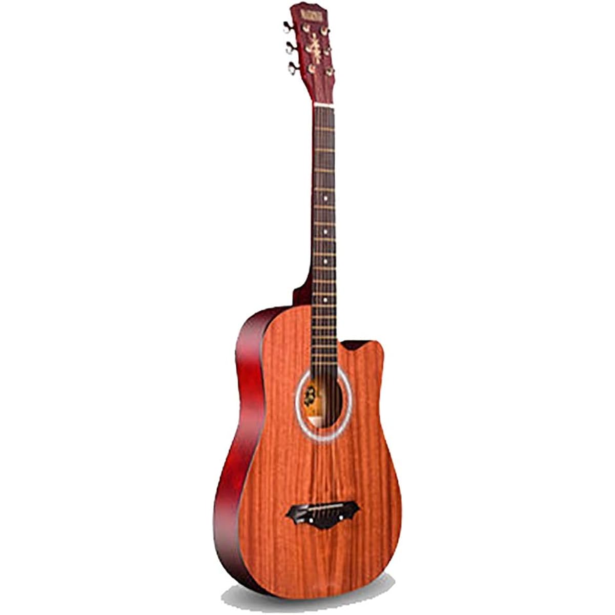 Beginner Practice Guitar, Beginner Guitar Student, Beginner Guitar Entry Piano Folk Acoustic Guitar, Elementary School Student, Adult, Beginner Guitar (Color: A, Size: 38 inches)