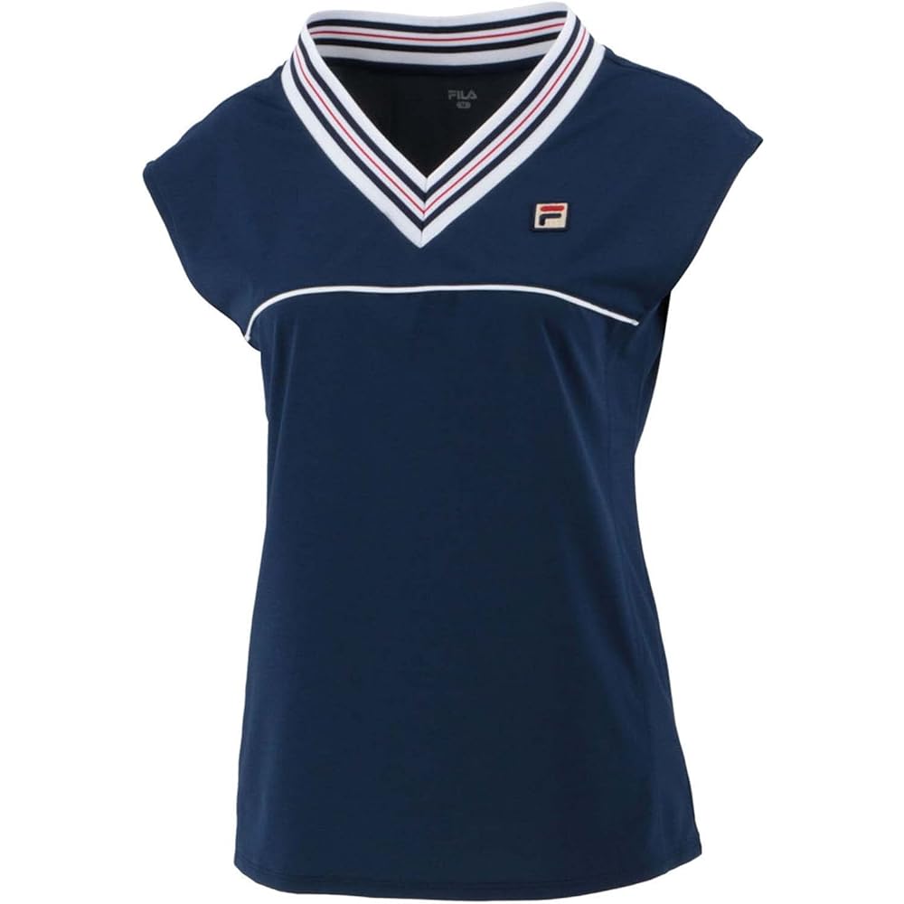 [Fila Tennis] VL2615 Women's Tennis Shirt, Absorbent, Quick Drying, UV Game Shirt