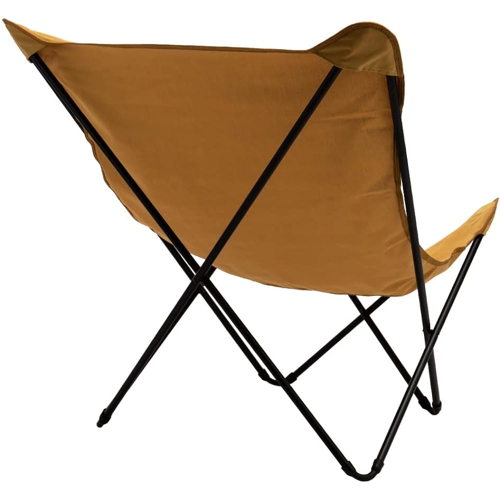 [Lafuma Mobilier] Lafuma MOBILIER Design Chair Pop Up Chair Folding Outdoor LFM2777-7234 Yellow Design Chair POP UP XL Curry [Parallel Import]