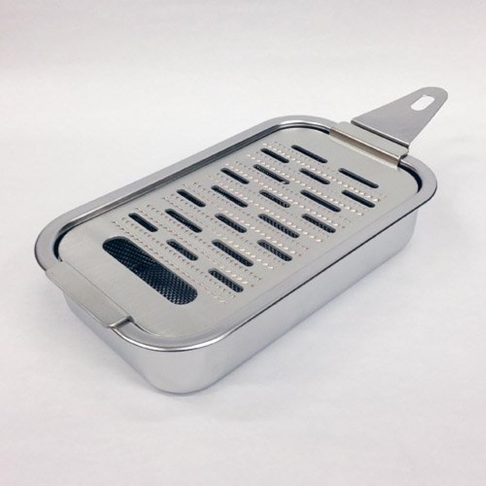 Made by Oya Seisakusho Copper box type radish grater Grater (with saucer and mesh)