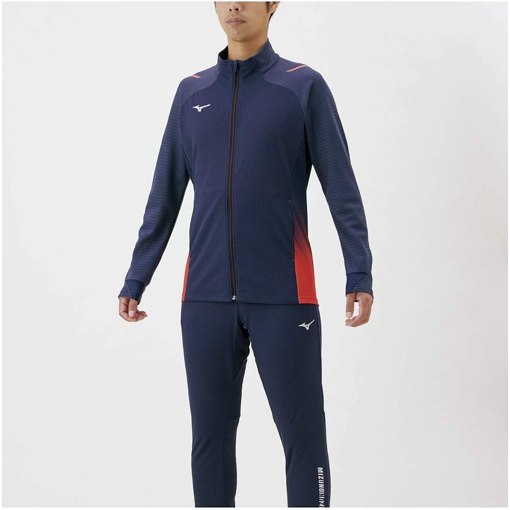 [Mizuno] Training Wear Dry Aeroflow Jacket Highly Breathable Sweat Absorbent Quick Drying 32MC1050 Men's