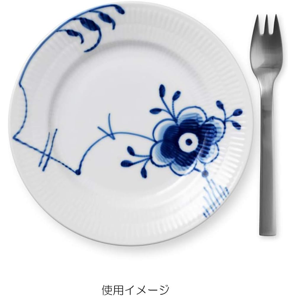 [Regular Imported Product] Royal Copenhagen Blue Fluted Mega Plate Dish 17cm Wedding Gift Present 1017370