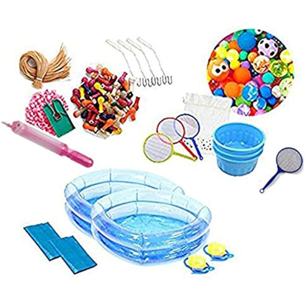 Easy festival set [Poi No. 6 standard] (100 times of super ball scooping & 100 times of yo-yo fishing)