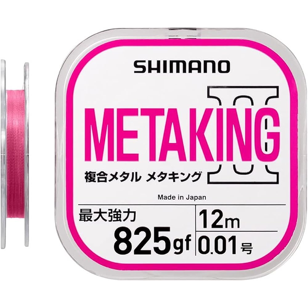 SHIMANO Metal Line Meta King II 2021 LG-A11U Pink 12m/20m Ayu
