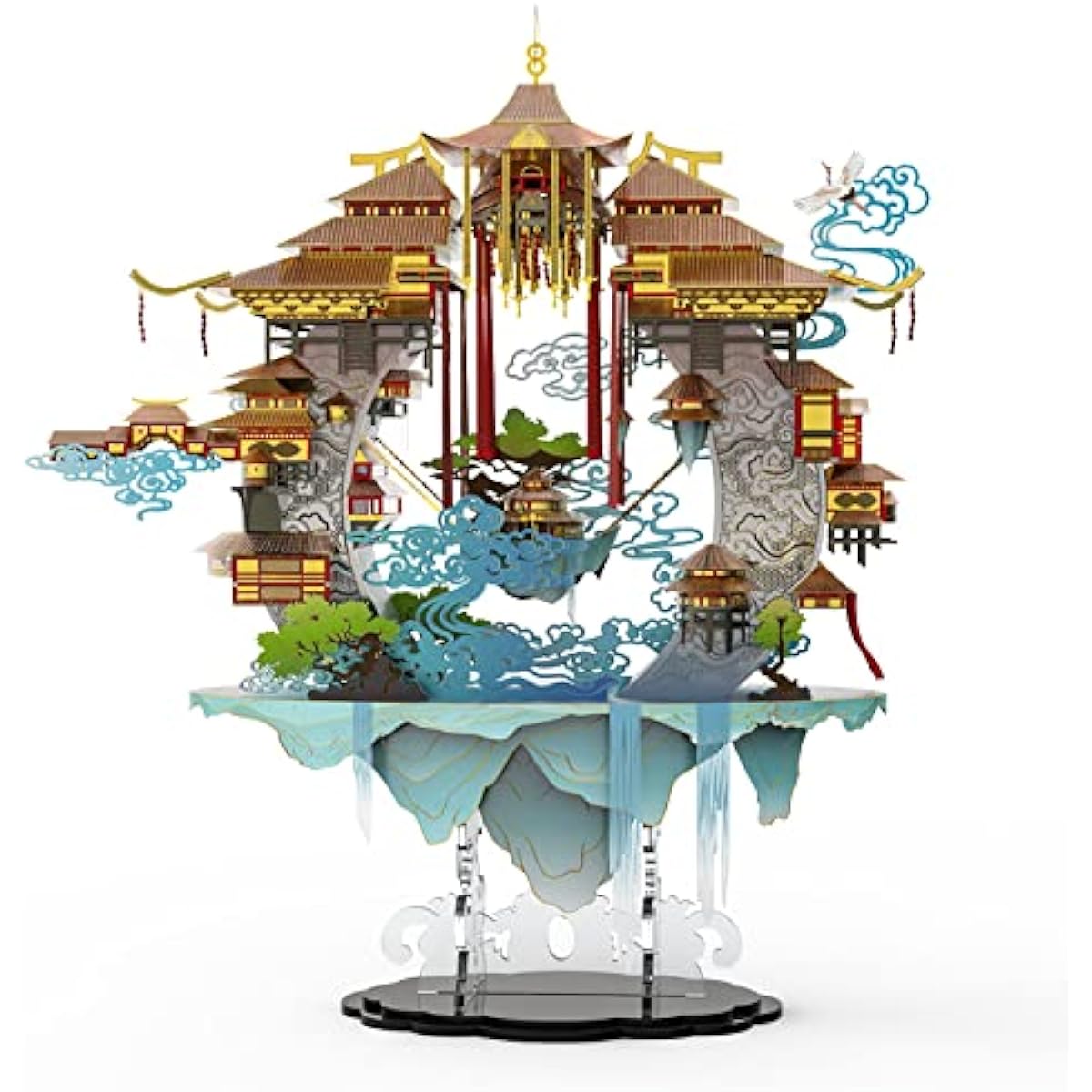 [Microworld] 3D Metal Puzzle Eye in the Sky DIY 3D Laser Cut Model Toy for Adults J071