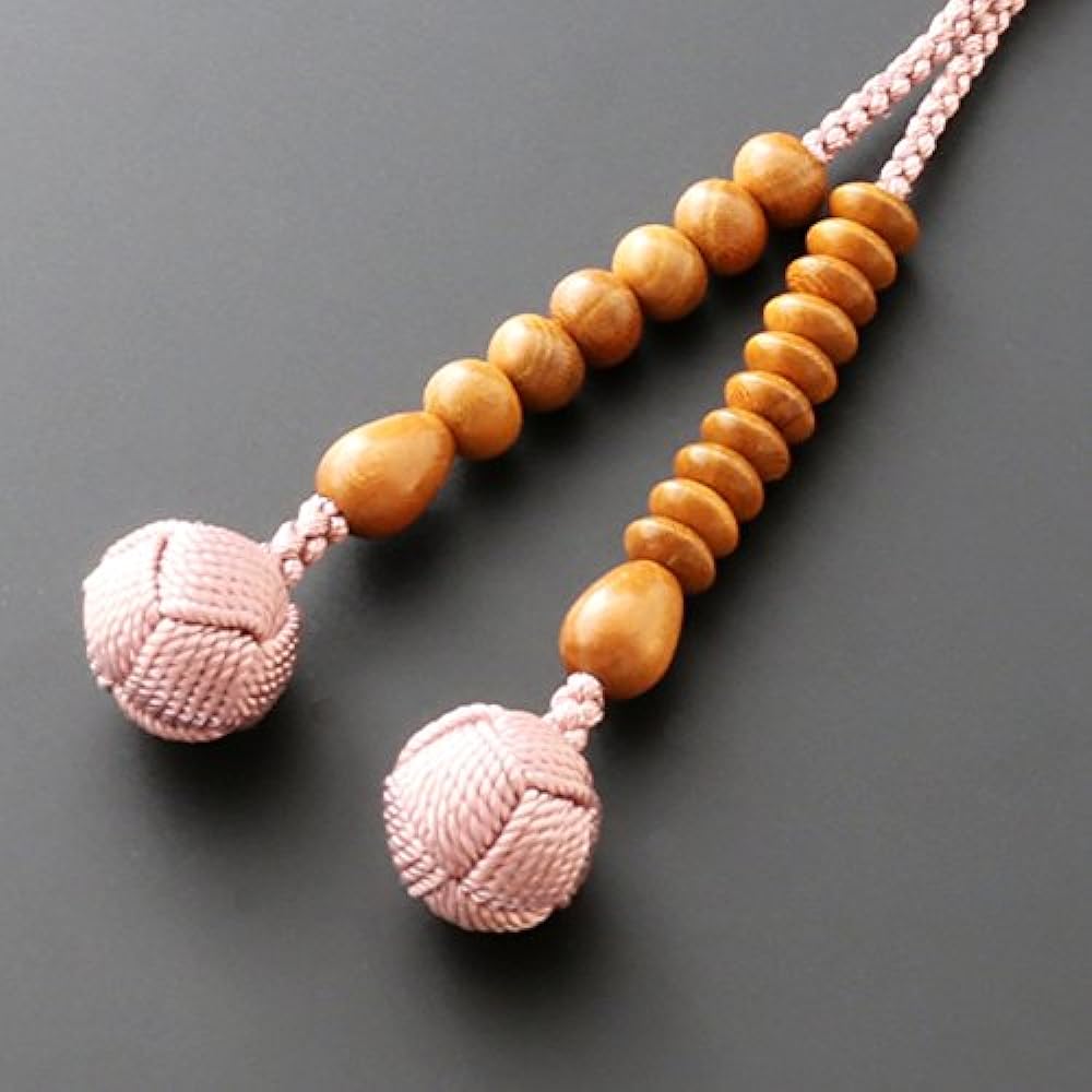 Kyoto Buddhist Altar Hayashi Prayer Beads Jodo Sect Sebai (For Women) Official Ceremony [Bead Bag Set] SW-016 Kyoto Prayer Beads
