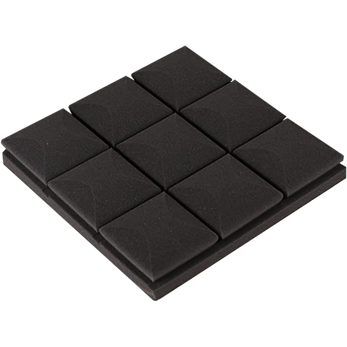 t of 10, 50*50/30*30CM, Soundproof Mat, For Rooms, Walls, Odorless, Flame Retardant, 5CM Extra Thick, 2 Sizes to Choose from, Studio, Recording Room, Construction Site, High Density Cushioning Material, Cushioning Material, Black (30 *30*5cm (40 pieces))