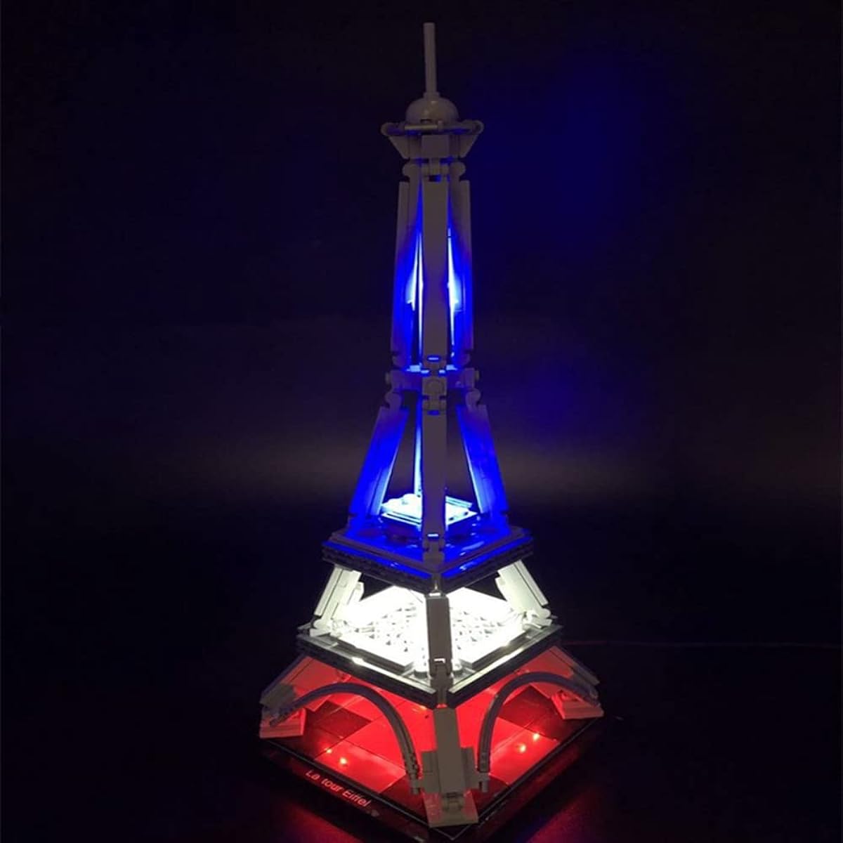 SEEMEY Lighting Kit, LED Eiffel Tower for LEGO Architecture 21019, Great Visuals. (Only LEDs, Not LEGO Bricks)