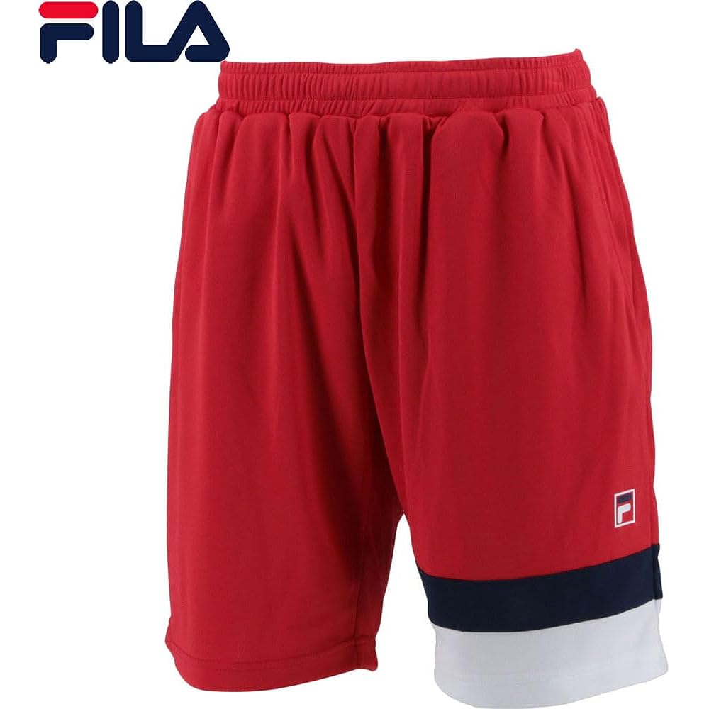 [Fila Tennis] Tennis Shorts, Men's Game Shorts, Water Absorbent, Quick Drying, UV Protection Function