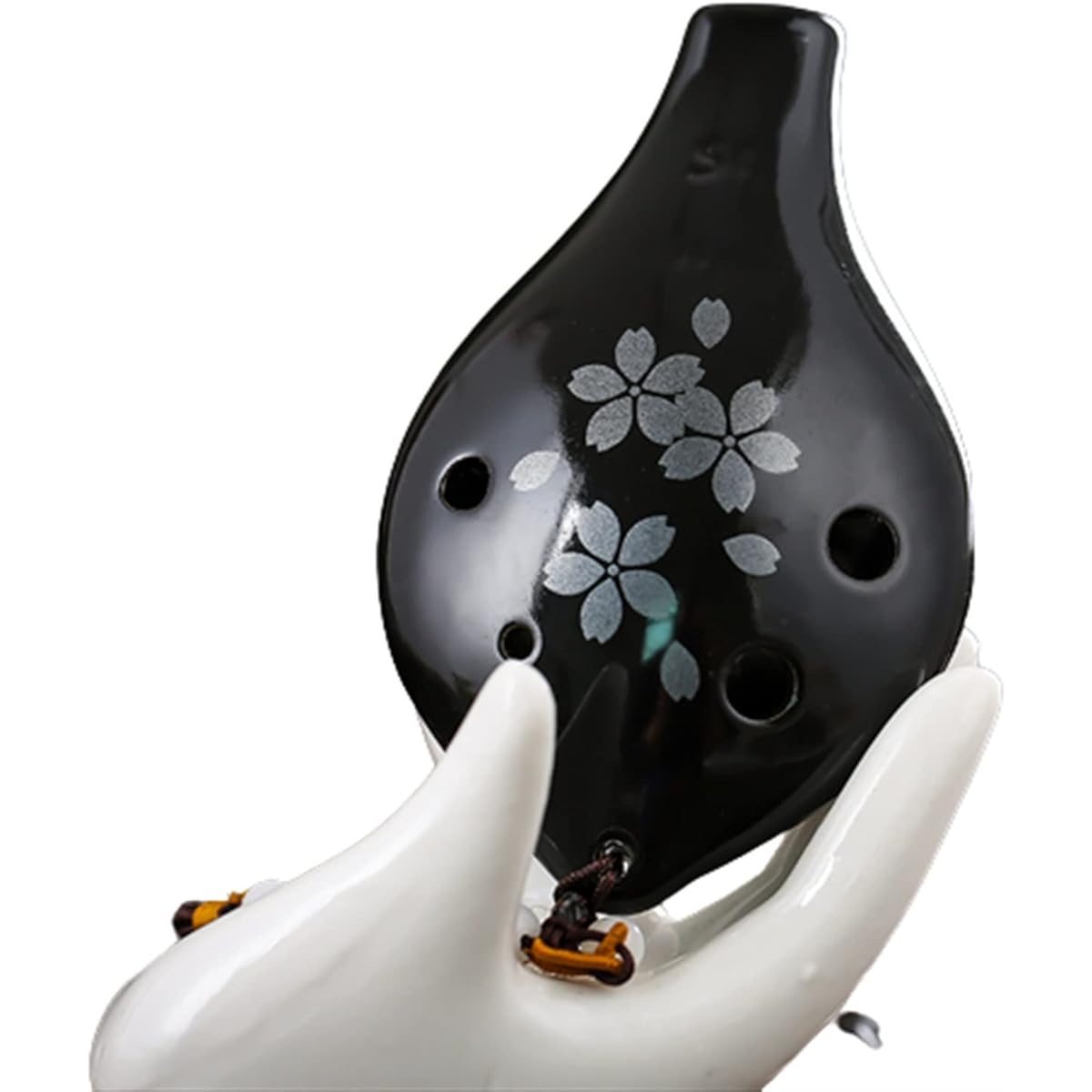 Beginner Student Adult Ocarina Musical Instrument 6 Holes Ceramic Ocarina 6 Holes Treble SC Tune Tao Xun Ocarina Musical Instrument