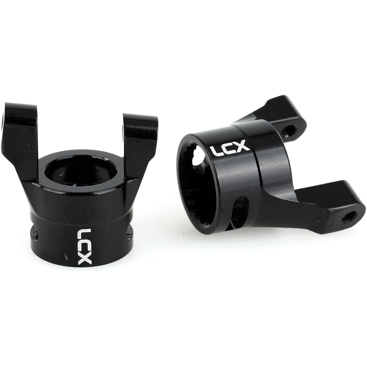 LCX Racing 1/10th RC Crawler Car CNC Machined Aluminum C Hub Carrier Set for Axial Wraith RR10