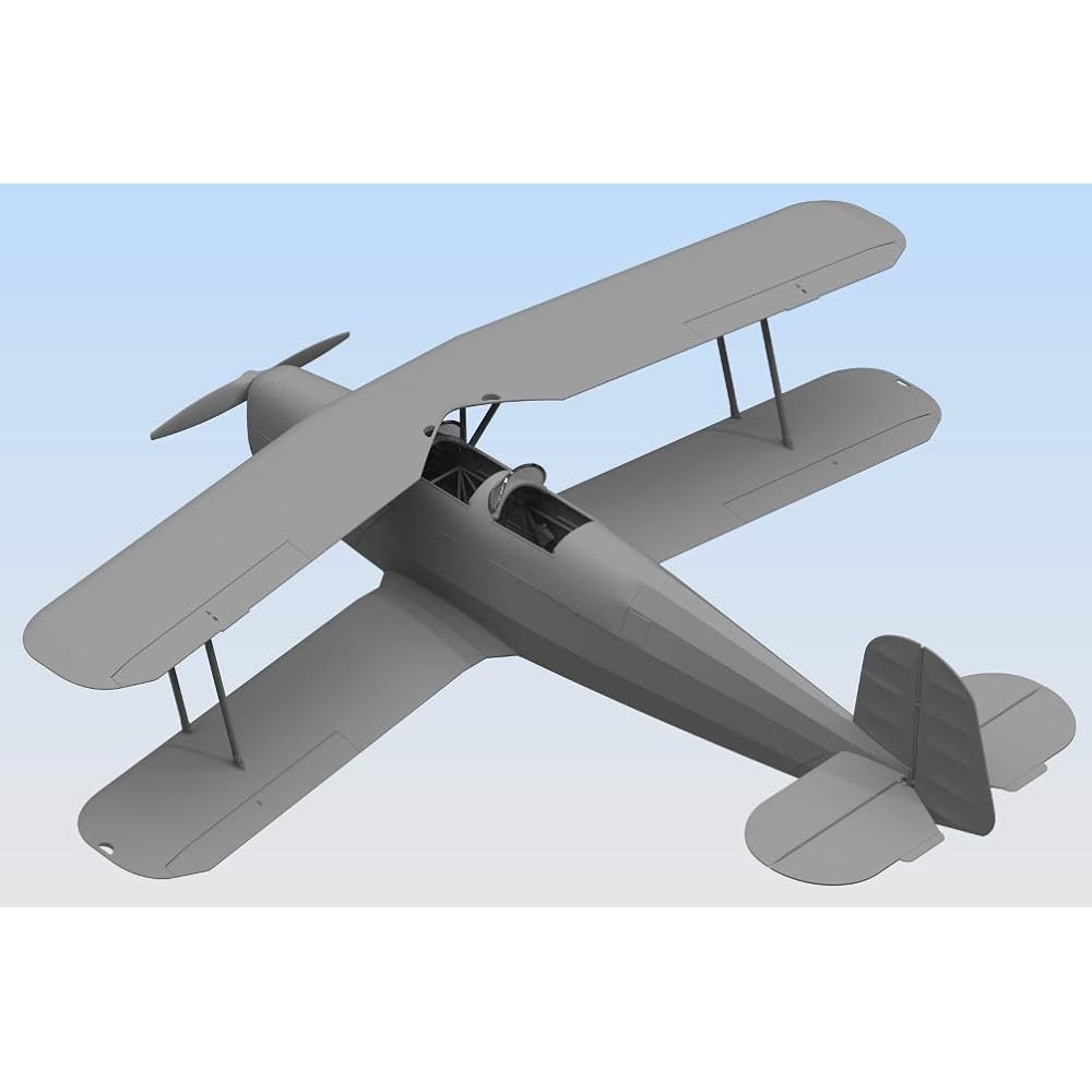 ICM ICM 1/32 Luftwaffe Buecker Bu131B German Training Aircraft Plastic Model 32031