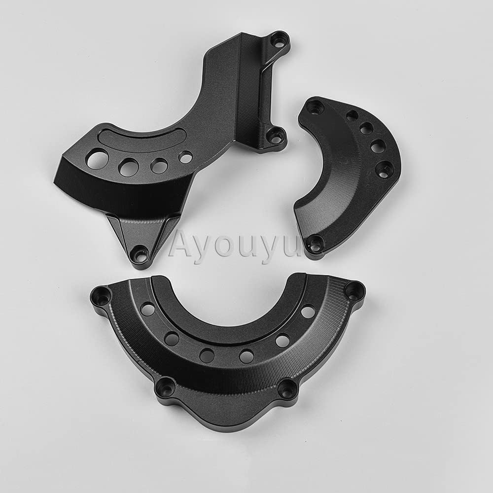 Compatibility Kawasaki Z900RS Engine Guard Cover Cafe (18-23) Frame Slider Z900 RS Crash Pad Case 2019 2020 2021 2023 Z 900 RS Parts (Z900RS (18-22), Black)