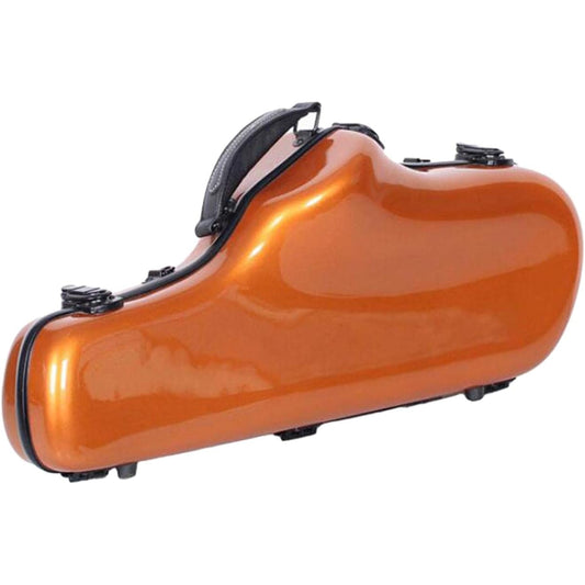 aternee Portable Alto Sax Gig Bag Sax Hard Case, Gold