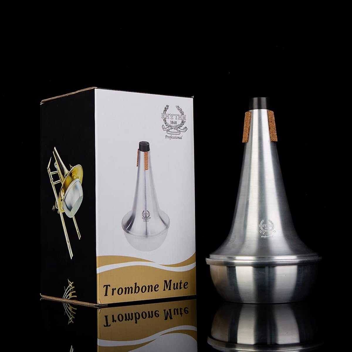 Rhythm Trombone Mute Trombone Mute Silencer Lightweight Aluminum Trombone Practice Mute