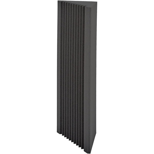 Anti-noise wall soundproofing foam, bass trap sound absorbing cotton studio foam panel for studio KTV soundproofing, length: 50-100CM (yellow 30*30*100CM) (gray 30*30*100CM)