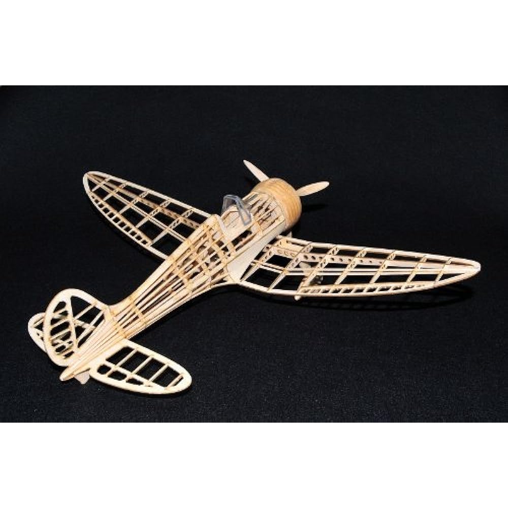 Studio Mid Type 96 Carrier Fighter Rubber Powered Model Airplane Kit BF-001