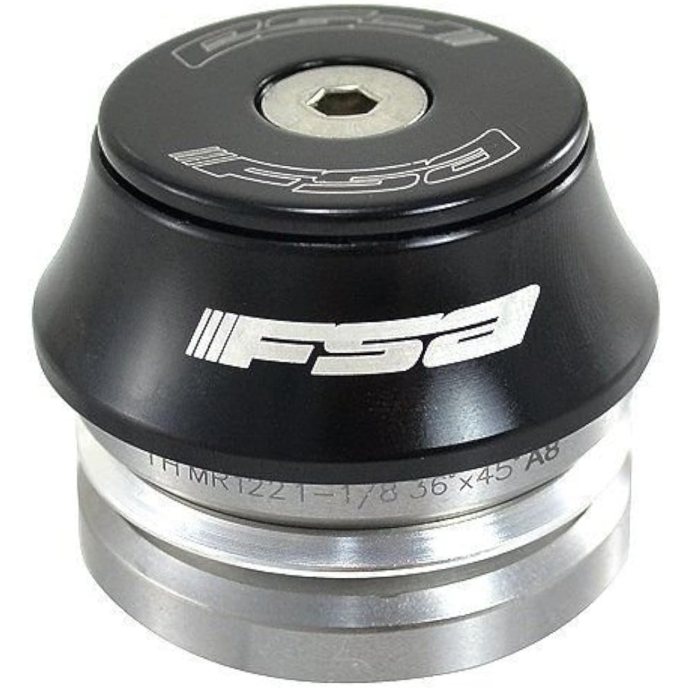 FSA Orbit is-2 1-1/8 Threadless OD 45mm Road Bike Integrated Headset withTop Cap, XTE1535-N