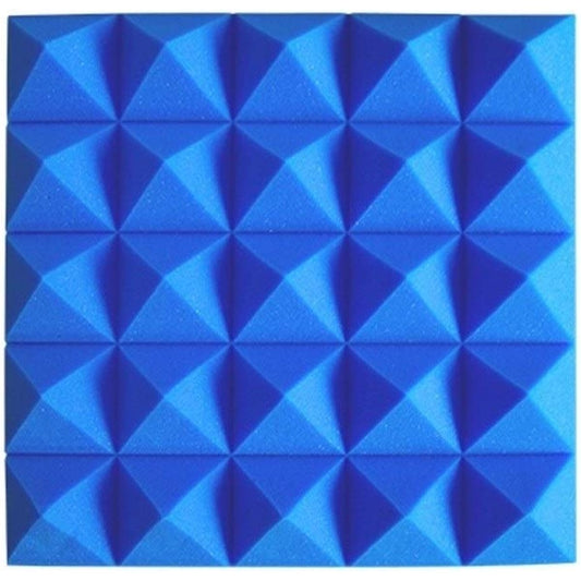 Anti-Noise High Density Sound Absorbing Cotton, Cinema Bar Acoustic Panels Thick Durable Soundproofing Foam Panels Household Goods (Red) (Blue)