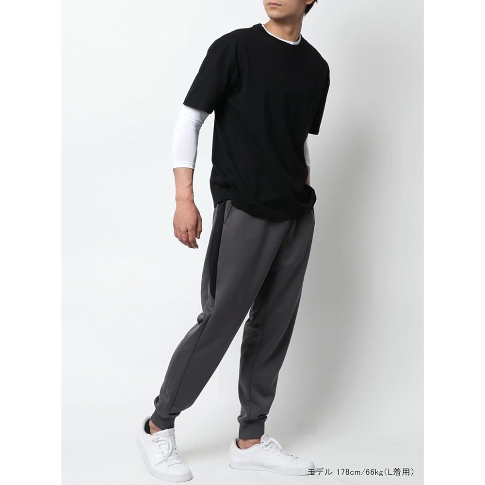 [Head] Men's Jersey Pants, Antibacterial and Odor Resistant, Side Switching, Jersey Bottom, Hopping Pants, Easy Pants, Bottoms