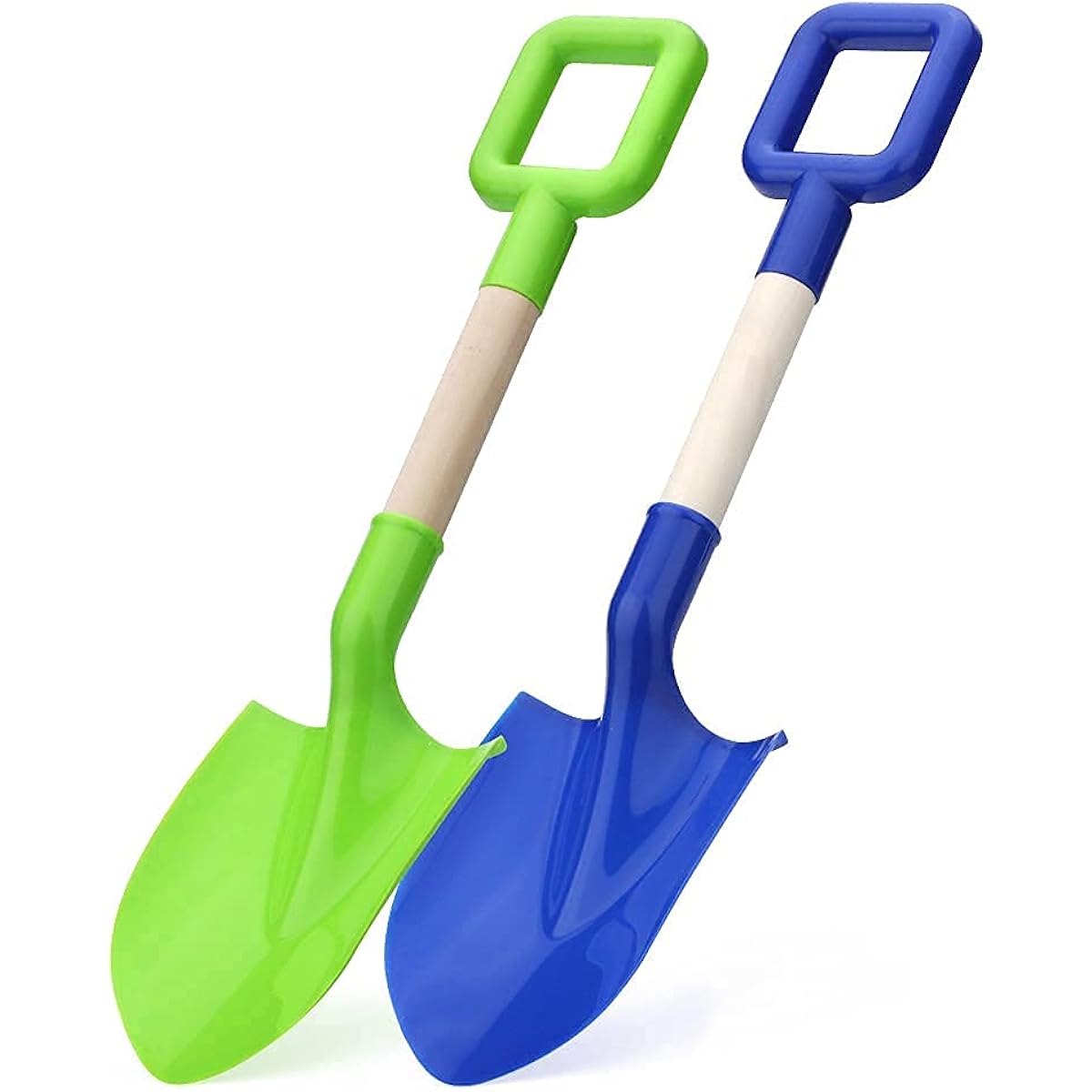 Beach Shovel Sand Shovel Kids Snow Shovel Snow Shovel Beach Toys Portable Shovel for Kids 16 Inch Beach Shovel Wooden Handle Kids Outdoor Digging Sand Shovel Sand Tools Play Sand Tools 2pcs Beach Scrubber Summer Beach Toys for Boys and Girls