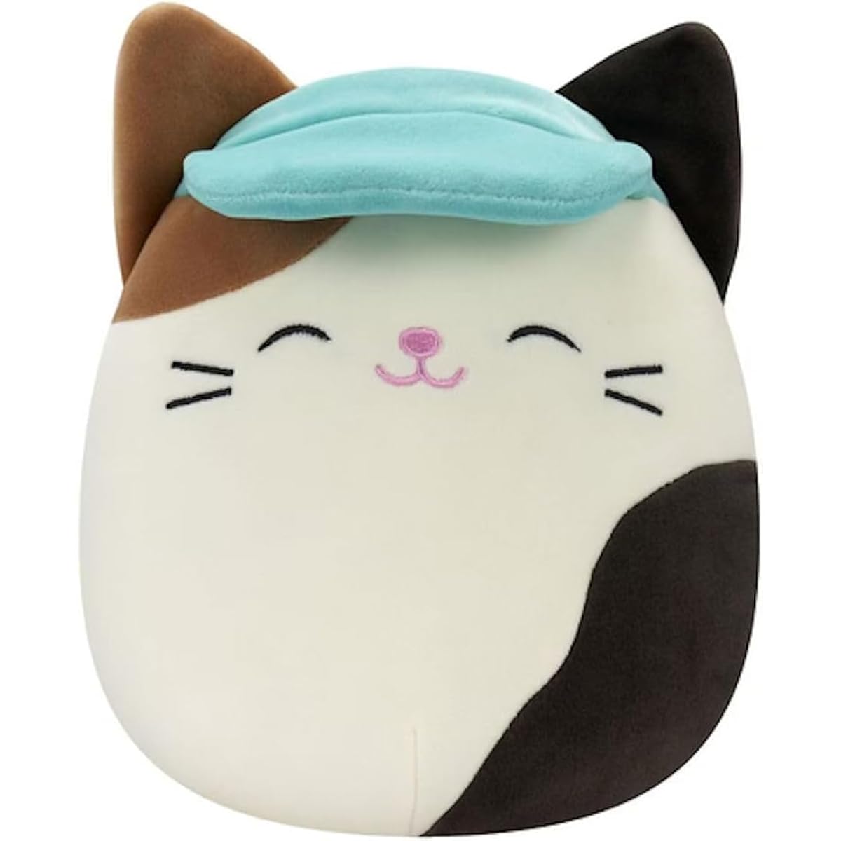 Squishmallow 5" Come the Cat with Visor